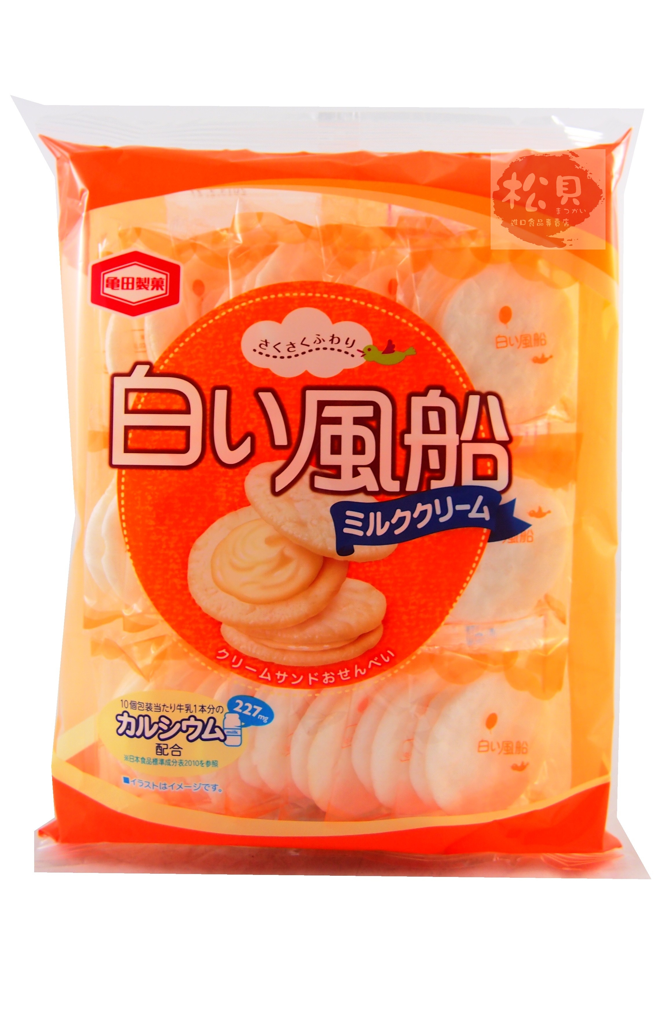 龜田白風船(香草)74g【4901313067437】