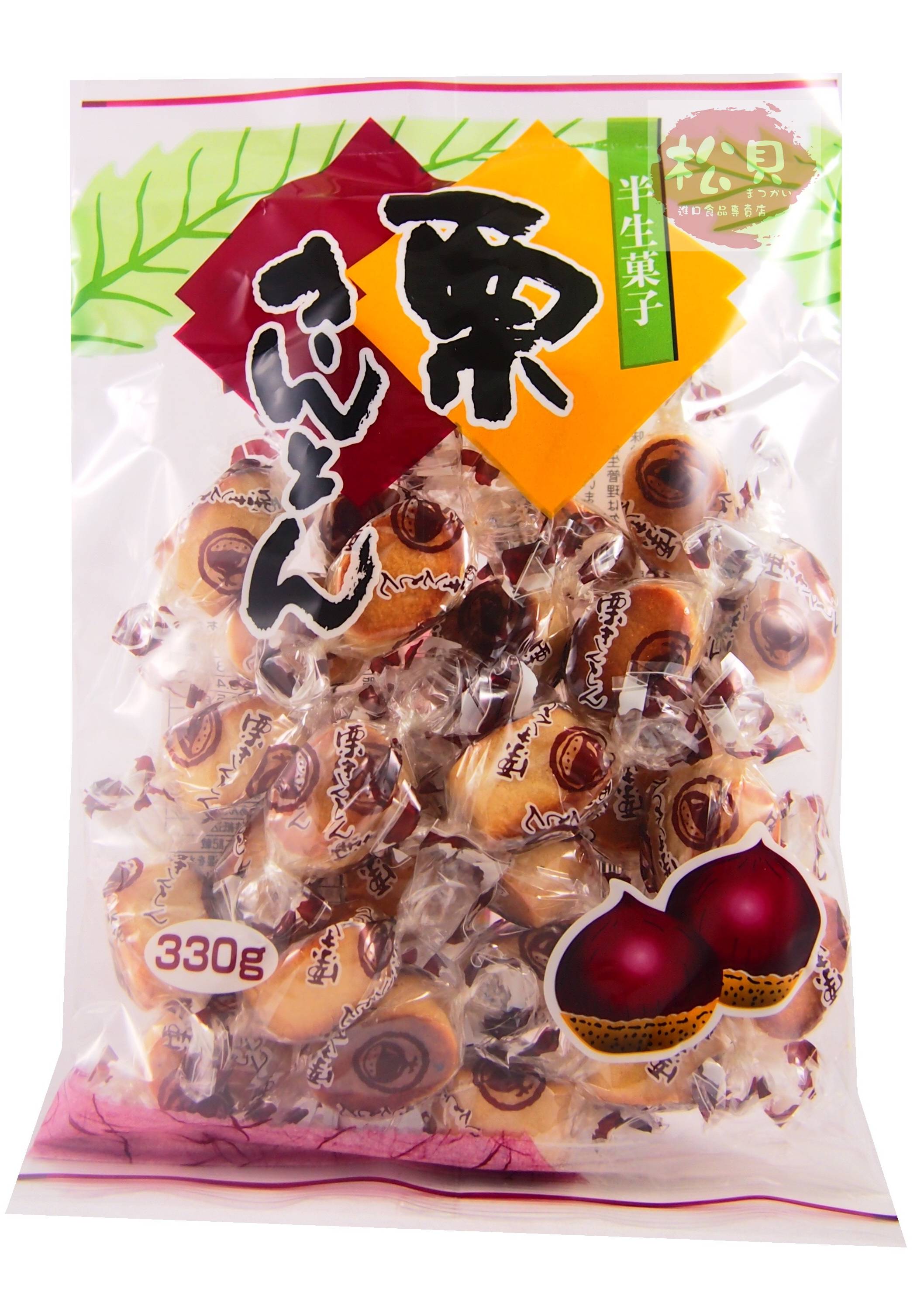 丸一栗金頓果子餅330g【4978088130291】