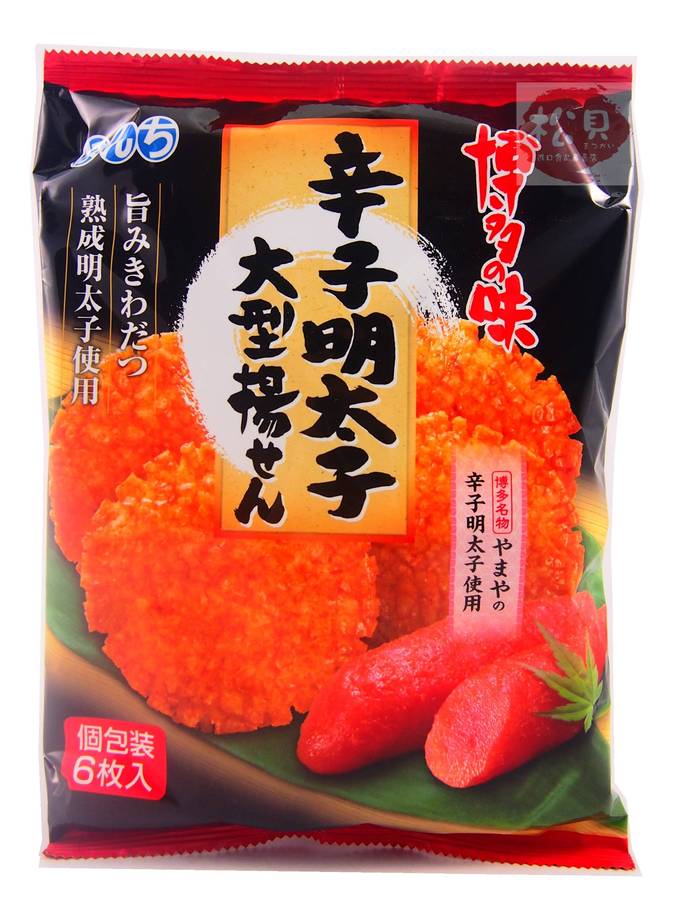 少爺明太子蜂蜜米果6入114g【4902450241292】