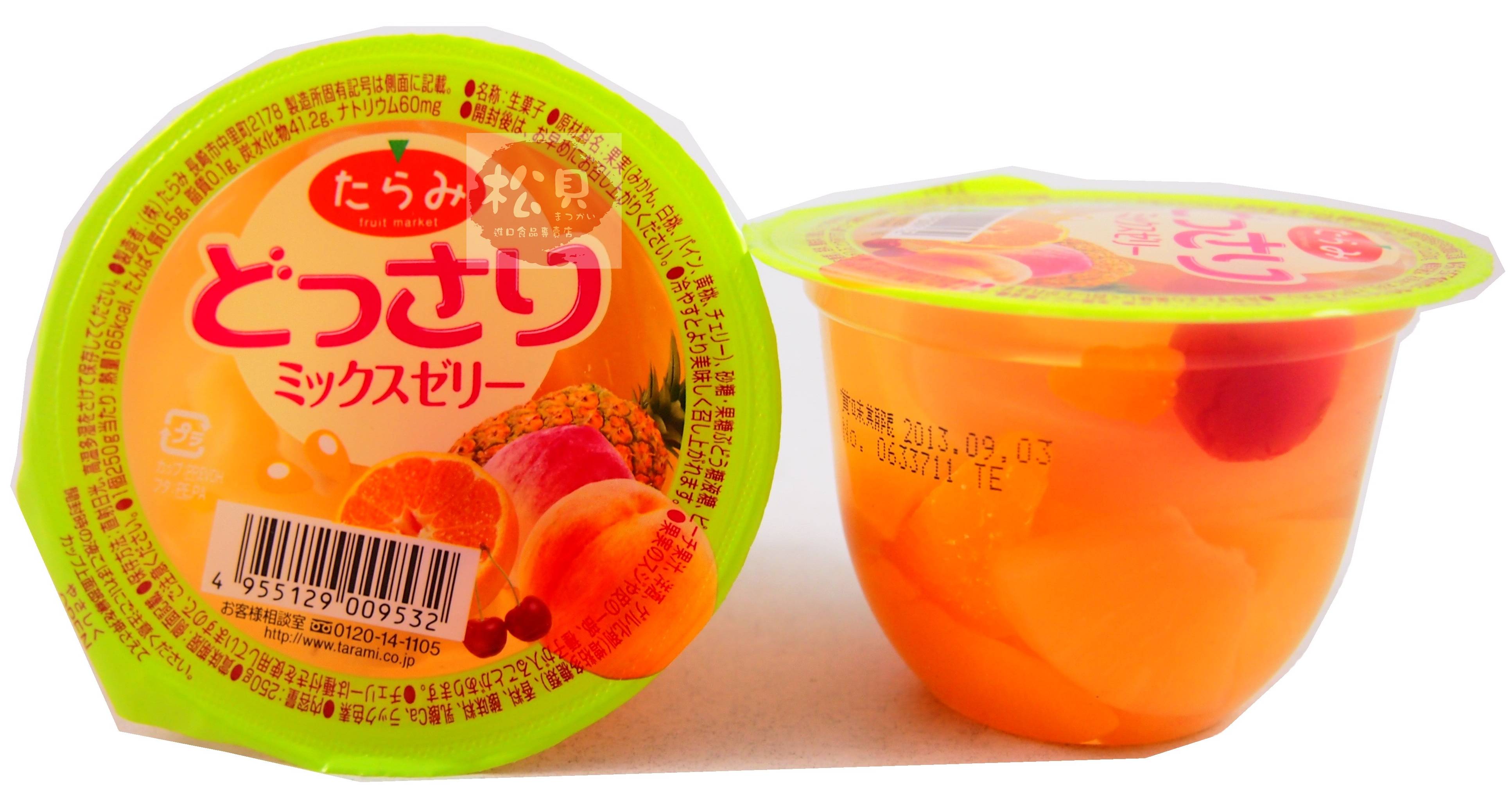 達樂美水果凍杯(什錦)250g