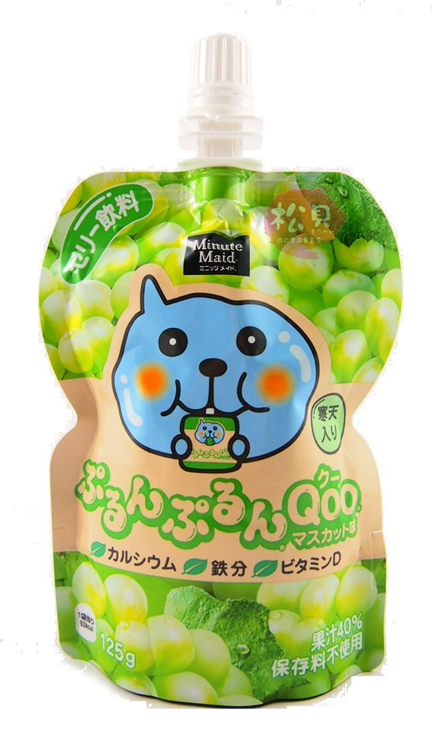 QOO果凍飲便利包青葡125g