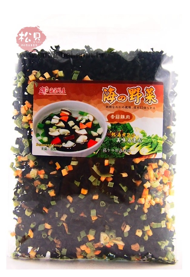 海藻問屋海帶芽湯金針120g