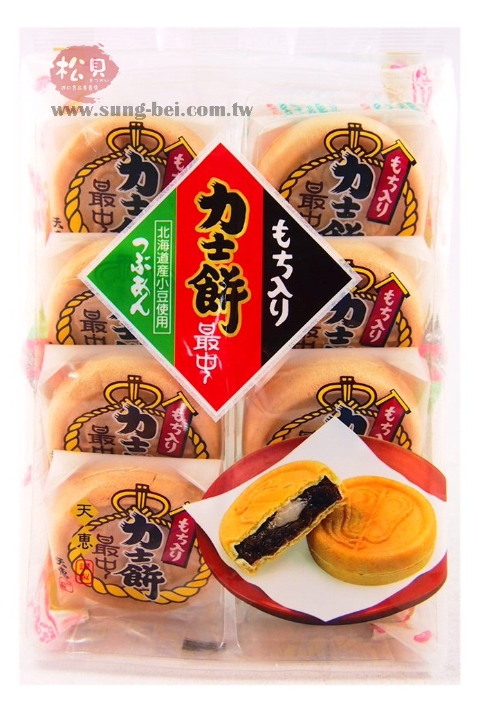 天惠力士麻糬小豆8入240g【4902008320011】