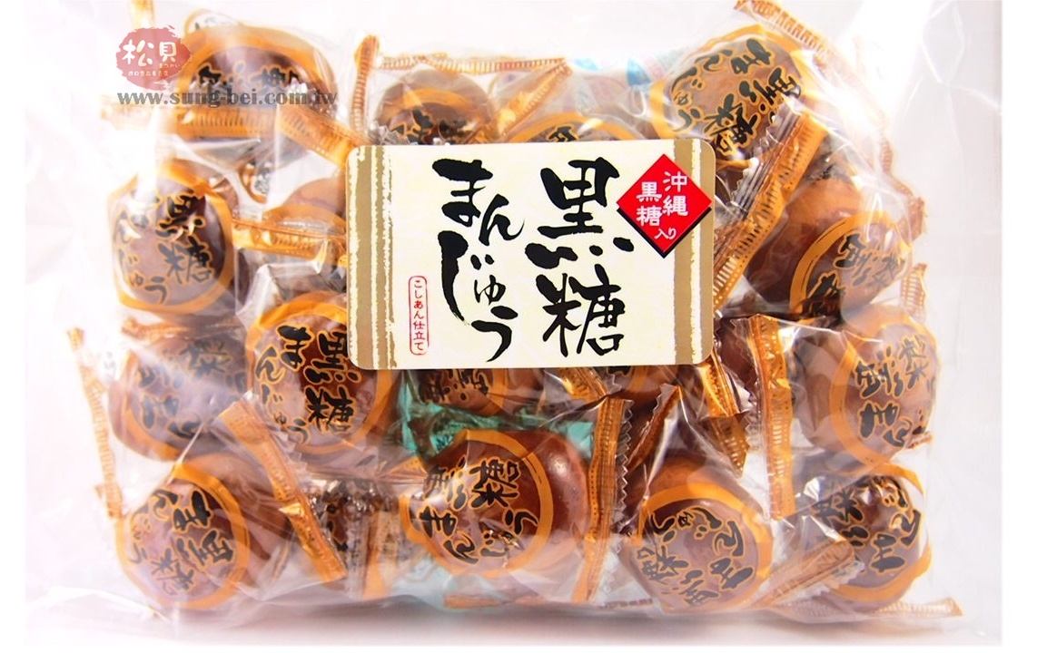 LAMAN饅頭和果子(黑糖)340g【4903342210259】