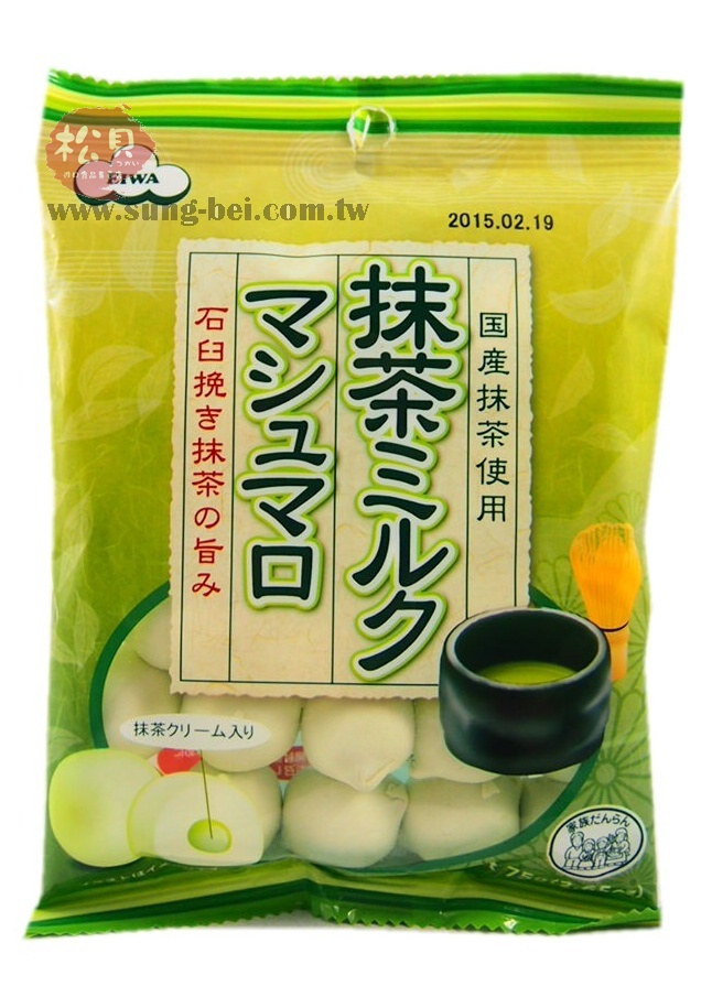 伊華EIWA抹茶棉花糖75g【4901088013554】