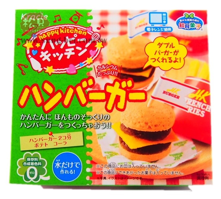 知育菓子創意DIY小達人(漢堡)22g【4901551354283】