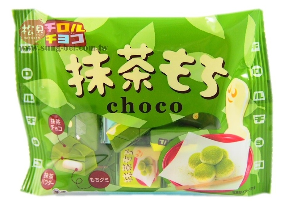 松尾巧克力抹茶麻糬49g【4902780029225】