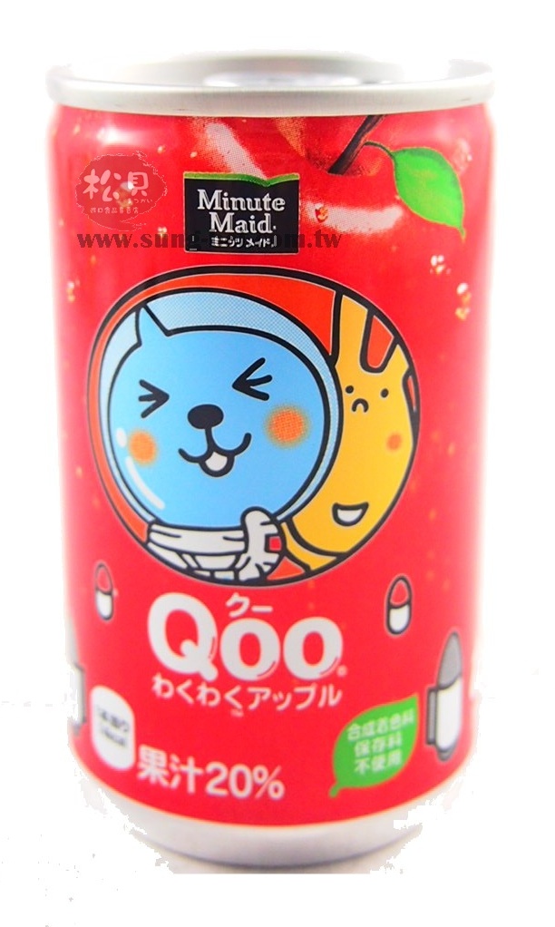 QOO酷果汁-蘋果160g【4902102100168】