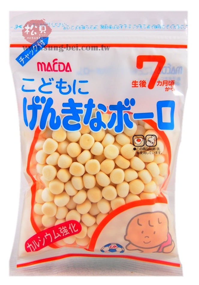 前田小兒元氣蛋酥100g【4901147303879】