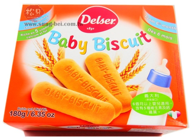 帝舍嬰兒牛奶餅180g【8008910078500】