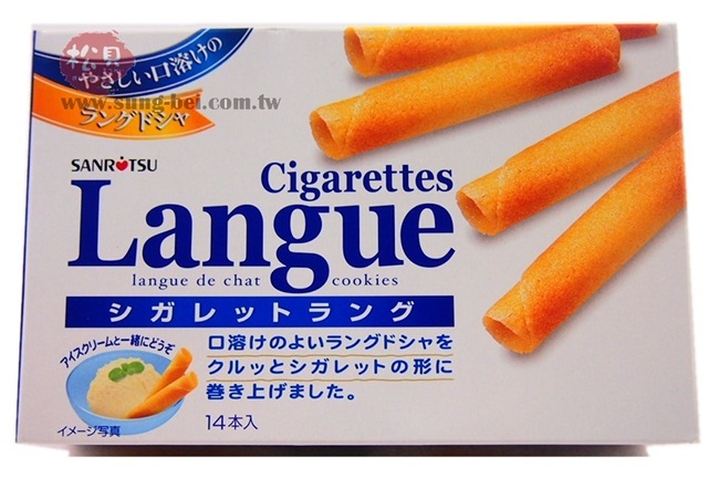 三立奶油薄燒蛋捲14入91g【4901830351903】