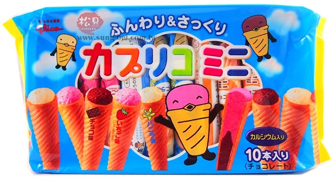 固力果家庭號甜筒餅10本87g【4901005130272】