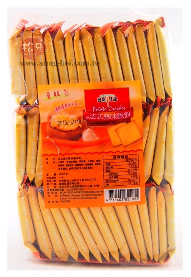 健康日誌泡菜薄餅量販包408g【4711402827213】