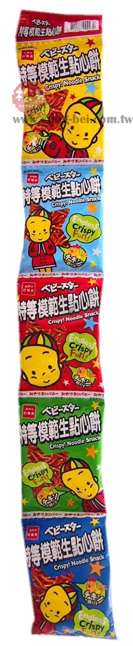 模範生5連點心麵100g【4712466000932】