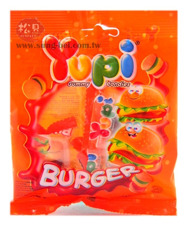 漢堡QQ糖(小)35g【8992741941013】