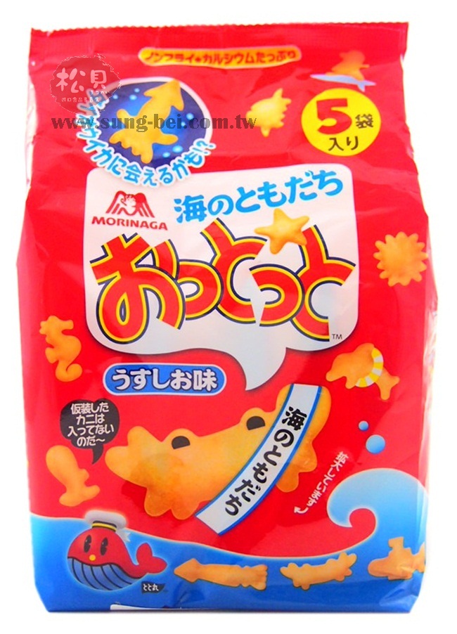 森永小魚餅(紅)95g【4902888188404】