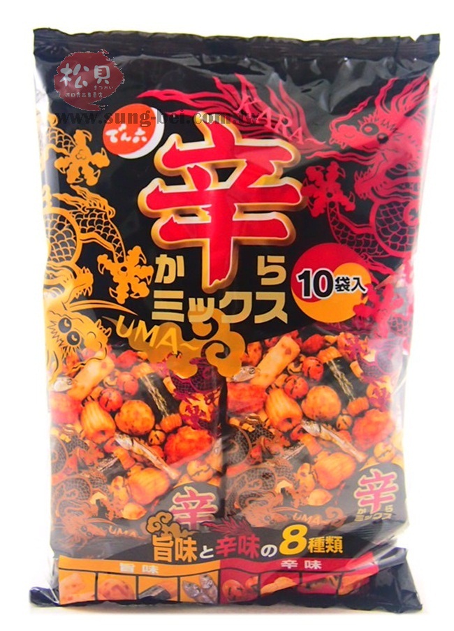 傳六10袋辛豆果子260g【4901930126104】