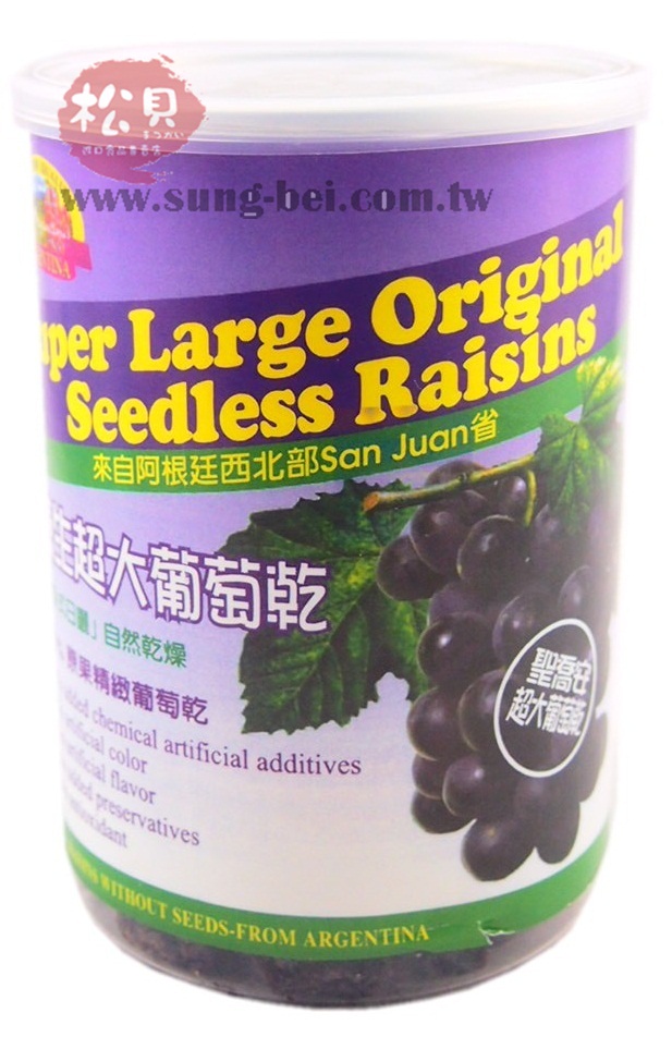 宇宙屋養生超大葡萄乾400g【4719635002889】