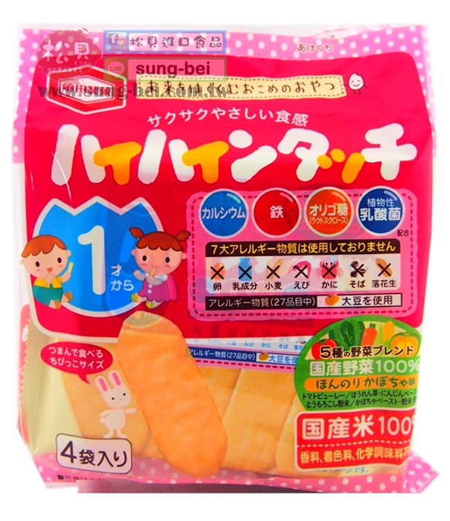 龜田嬰兒綜合米果28g【4901313187777】