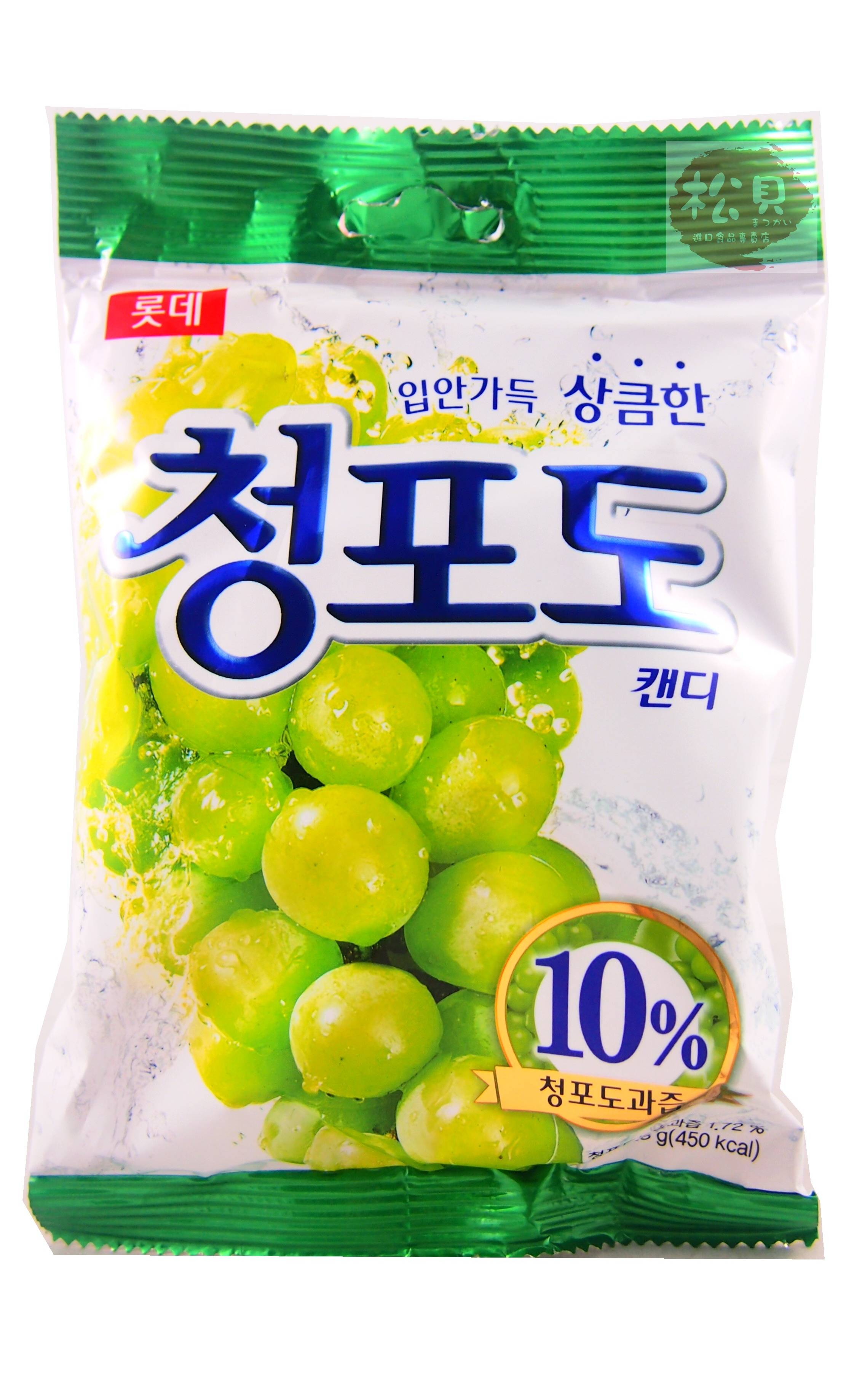 樂天青葡萄糖128g(量販：12包)【8801062332212】