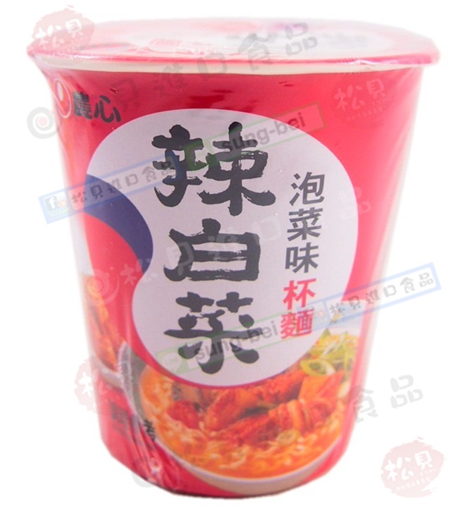 農心杯麵-辣泡菜75g【031146263684】
