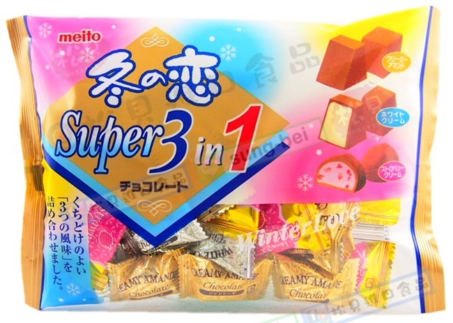 名糖三合一巧克力161g【4902757163808】