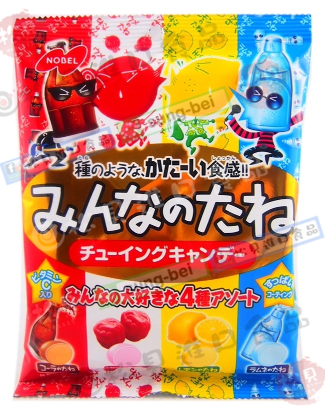 諾貝爾綜合糖88g【4902124680686】