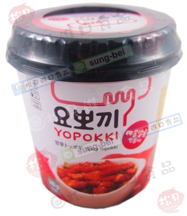 韓國辣炒年糕隨身杯140g【8809054409034】