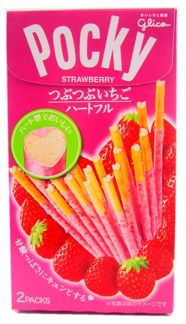 固力果Pocky草莓棒75g【4901005100466】