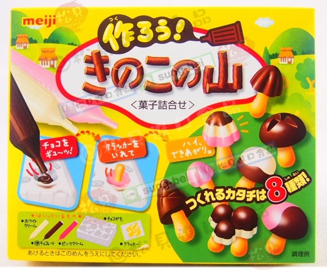 明治磨菇DIY巧克力36g【4902777083957】