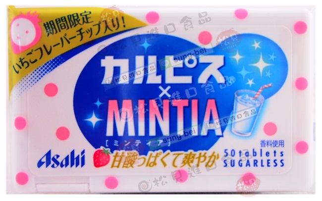 朝日MINTIA糖果(可爾必思)7g【4946842522552】
