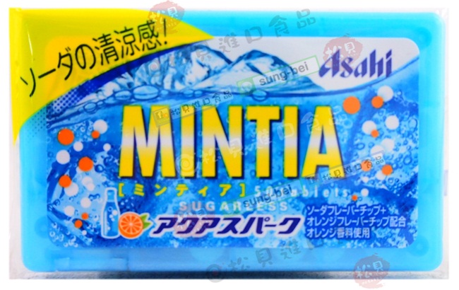 朝日MINTIA糖果(清涼蘇打)7g【4946842520787】