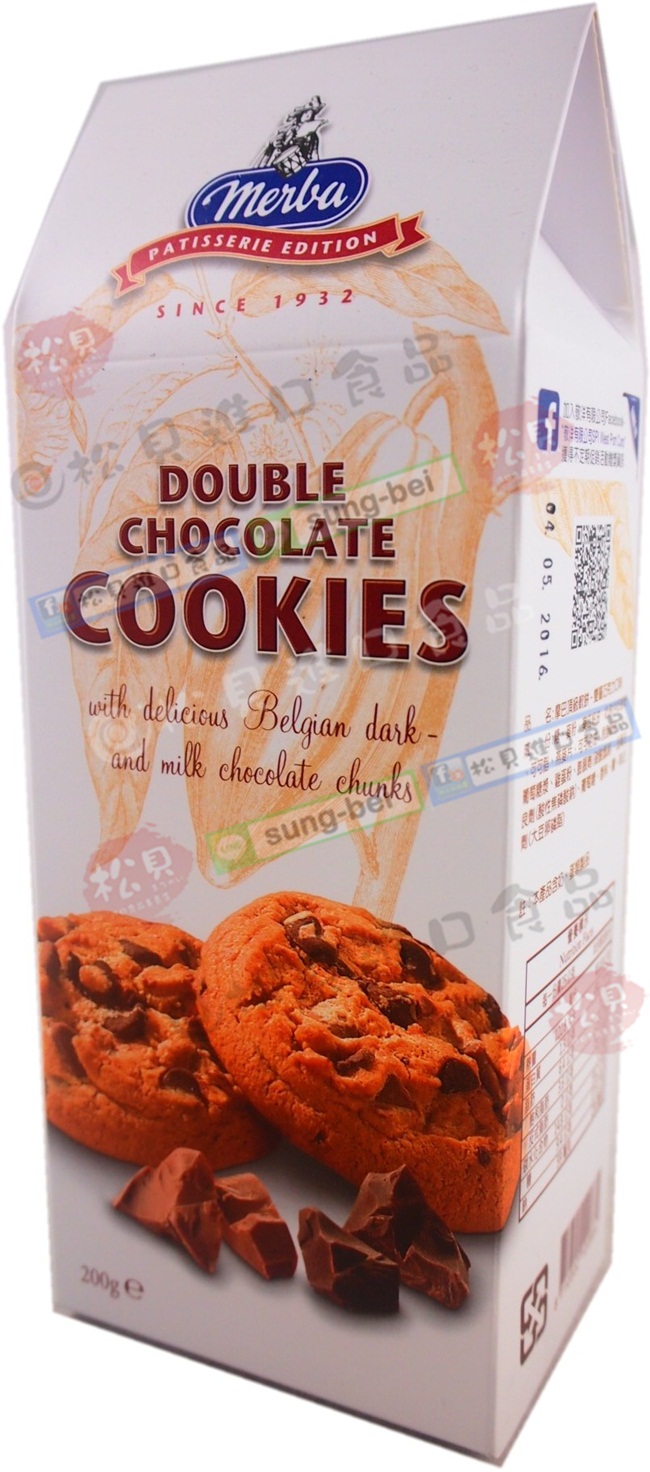 摩巴雙層巧克力餅200g【8710502100864】