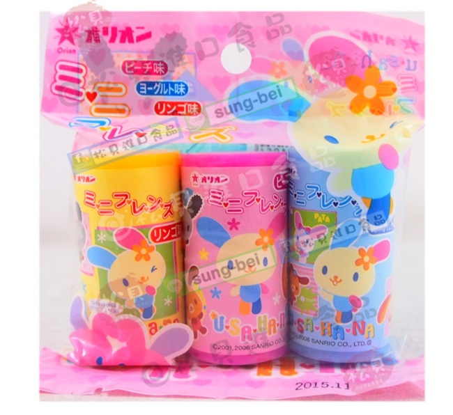 米花兔水果糖27g【4901082081054】