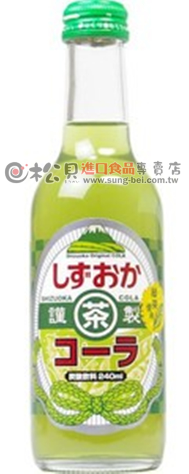 木村靜岡綠茶汽水240ml【4972842470302】