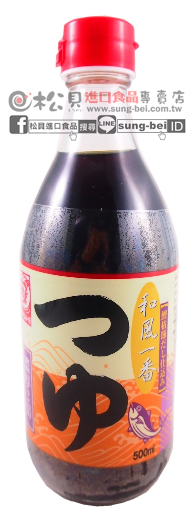 丸友柴魚麵味露500ml【4902833835193】