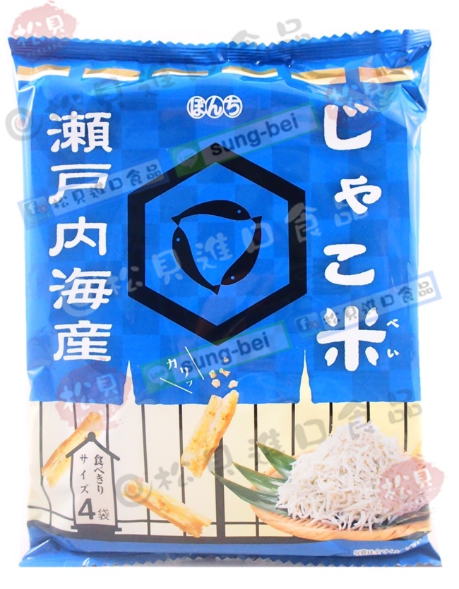 少爺海味米果4袋入92g【4902450177713】