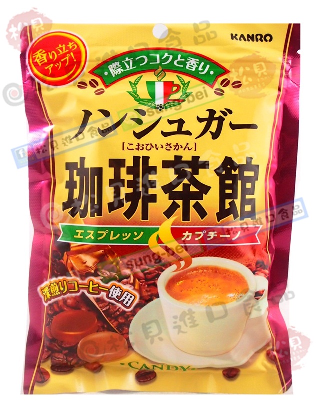 伽農咖啡茶館糖無糖72g【4901351014752】