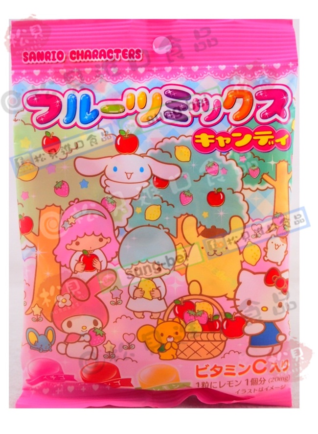 快樂家庭綜合水果糖65g【4902435015078】