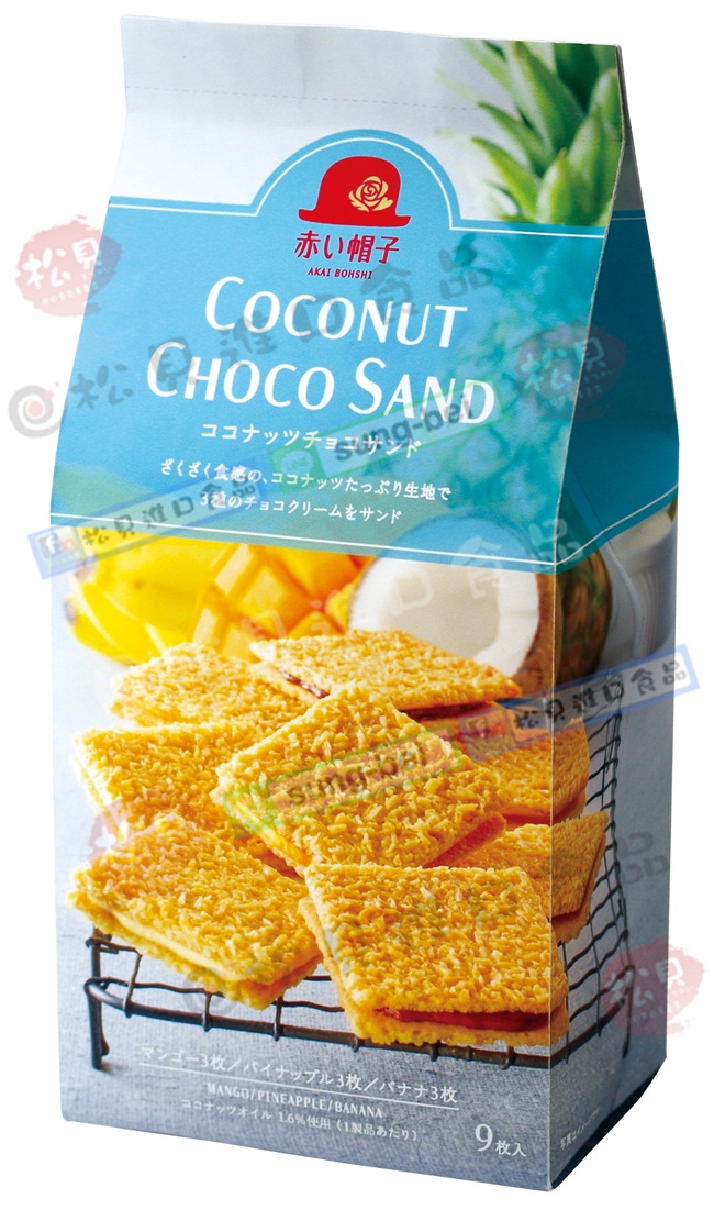 TIVON紅帽椰子綜合夾心餅135g【4975186165606】