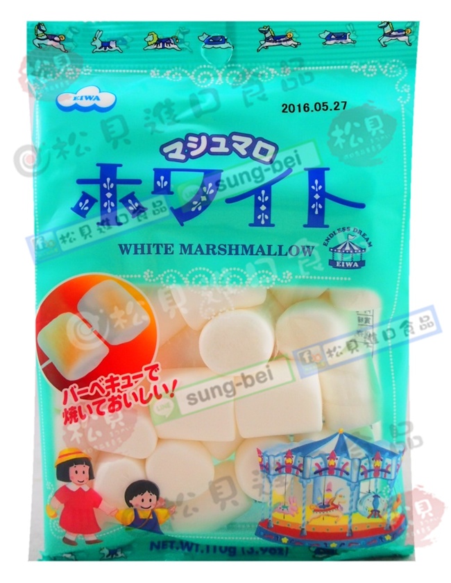 伊華香草棉花糖120g【4901088000202】