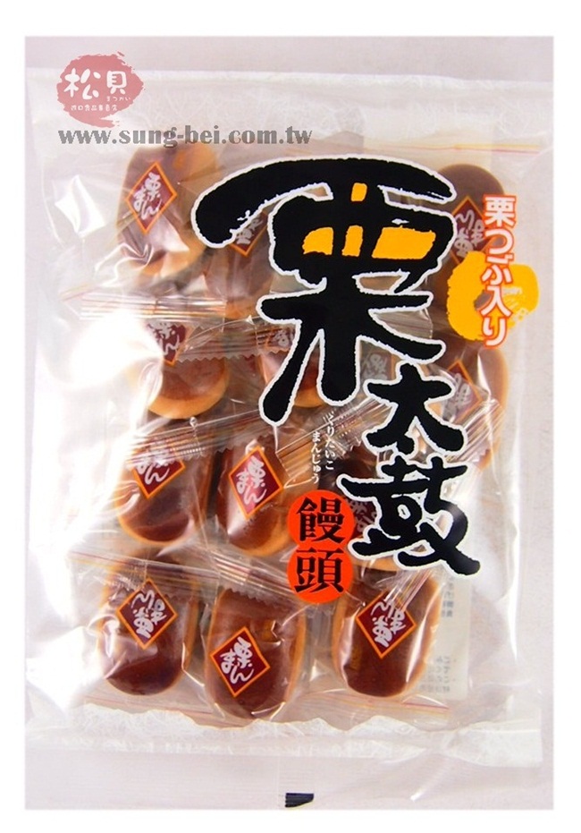 由良之助栗太鼓饅頭14入210g【4903019720104】