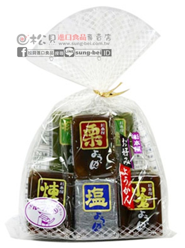 杉本屋五色羊羹9個360g【4901818415733】