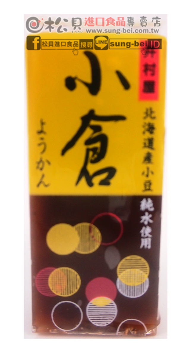 井村屋迷你羊羹(小倉紅豆)58g【49641899】