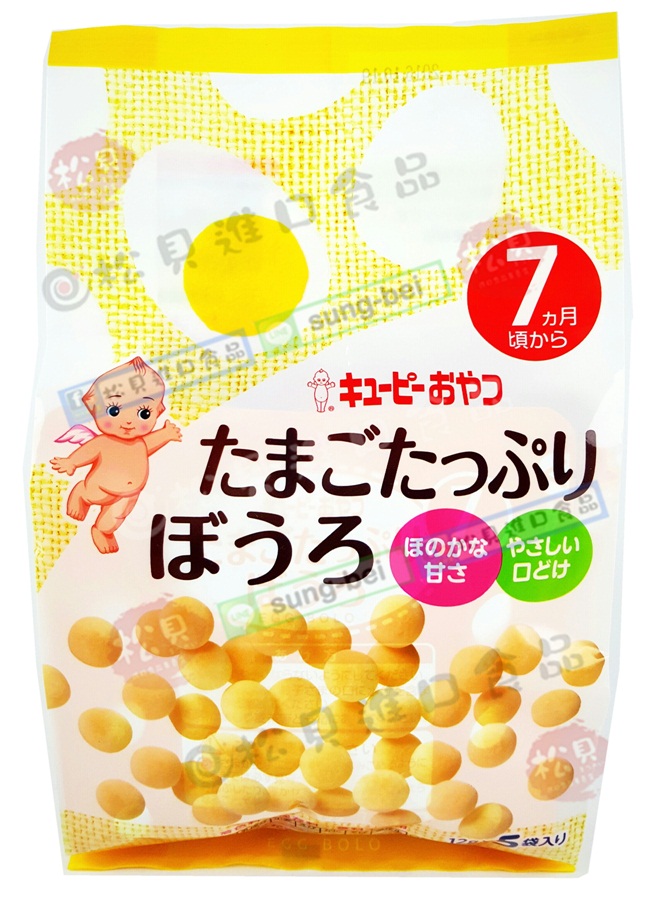 QB德用蛋酥5袋入60g【4901577057878】