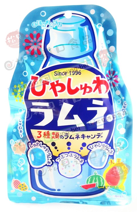 扇雀飴彈珠汽水糖55g【4901650103270】