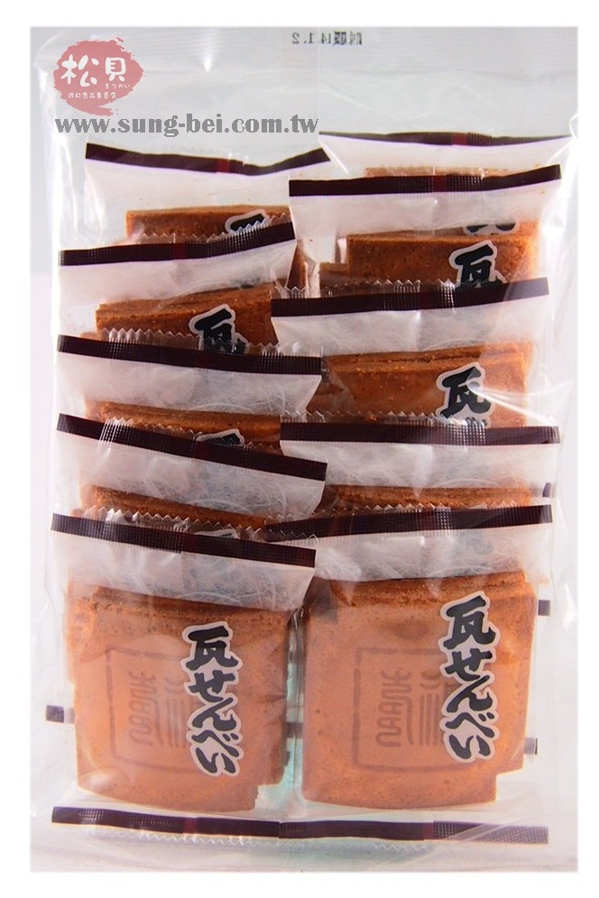 船岡瓦片煎餅20枚150g【4976573246045】