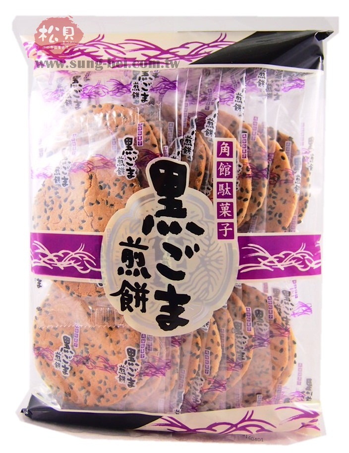 黑芝麻煎餅20枚240g【4955623006525】