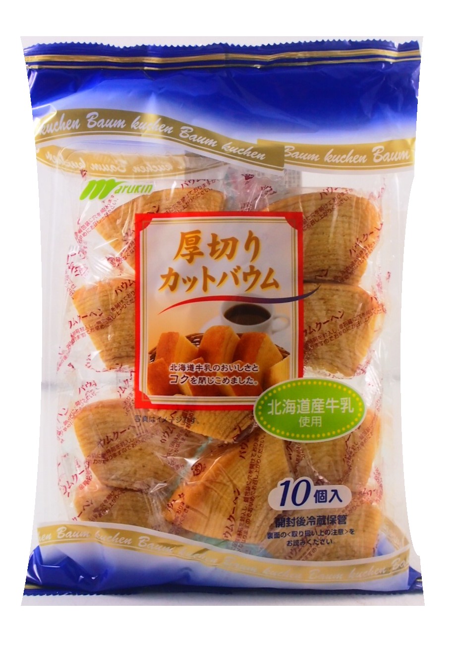 丸金厚切年輪蛋糕10入270g【4978323701156】