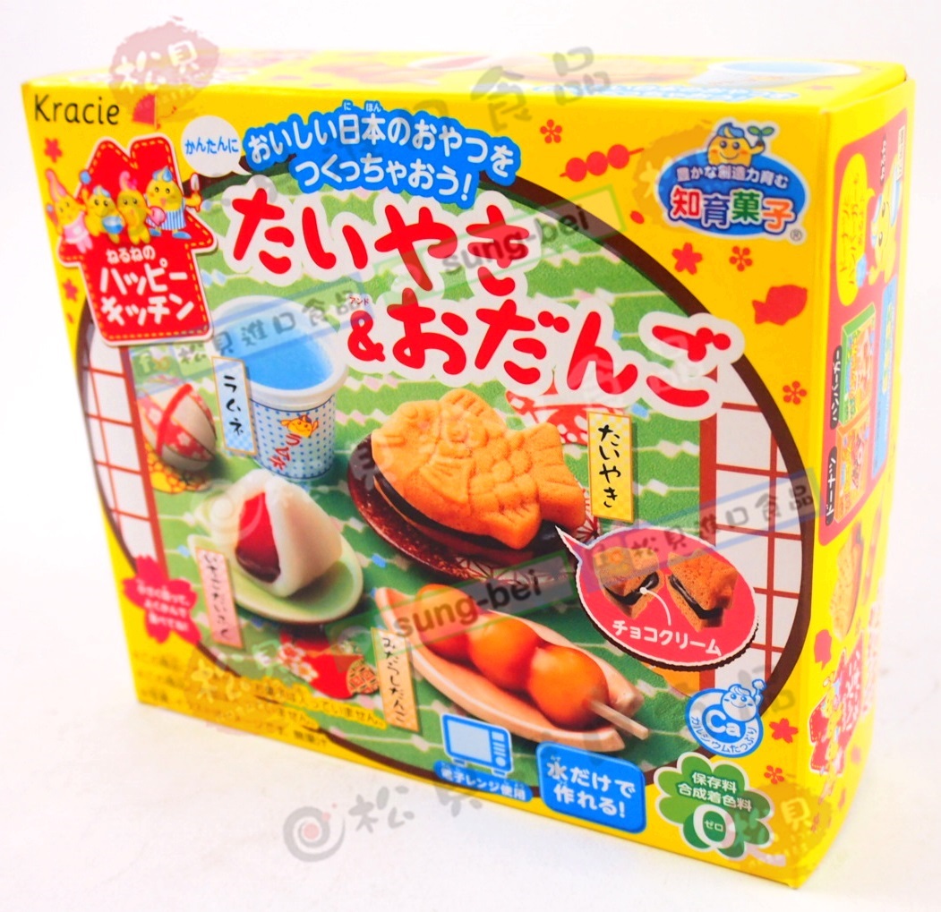知育果子創意DIY快樂廚房日式點心39g【4901551355051】